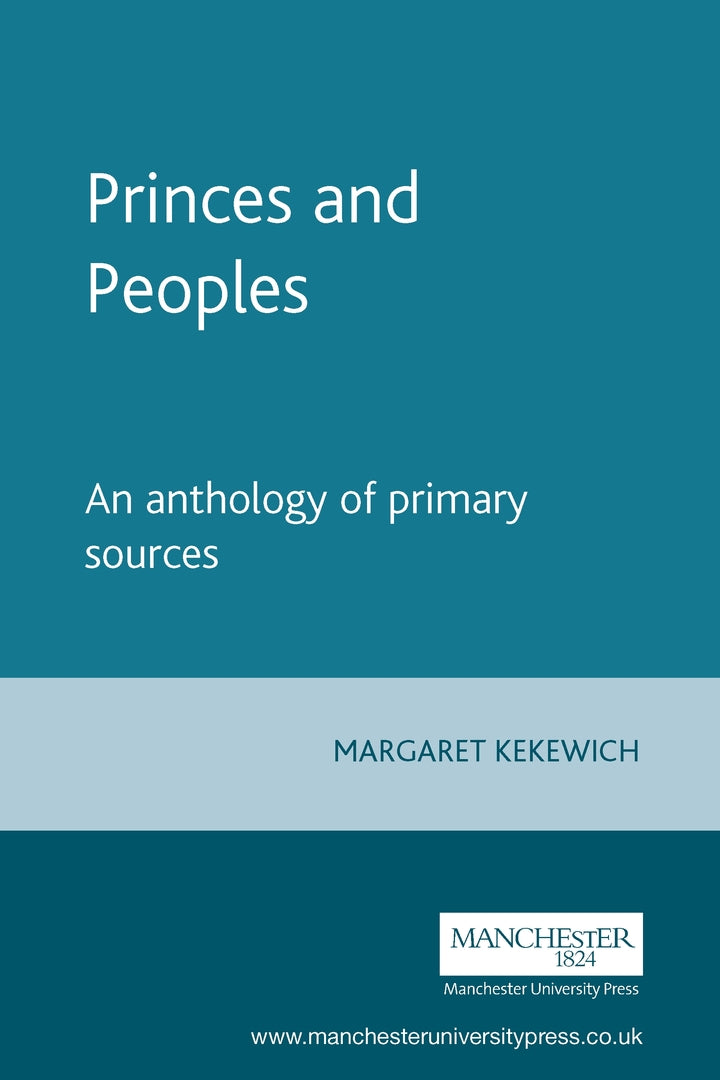 Cover image for Princes and Peoples ISBN 9780719045738